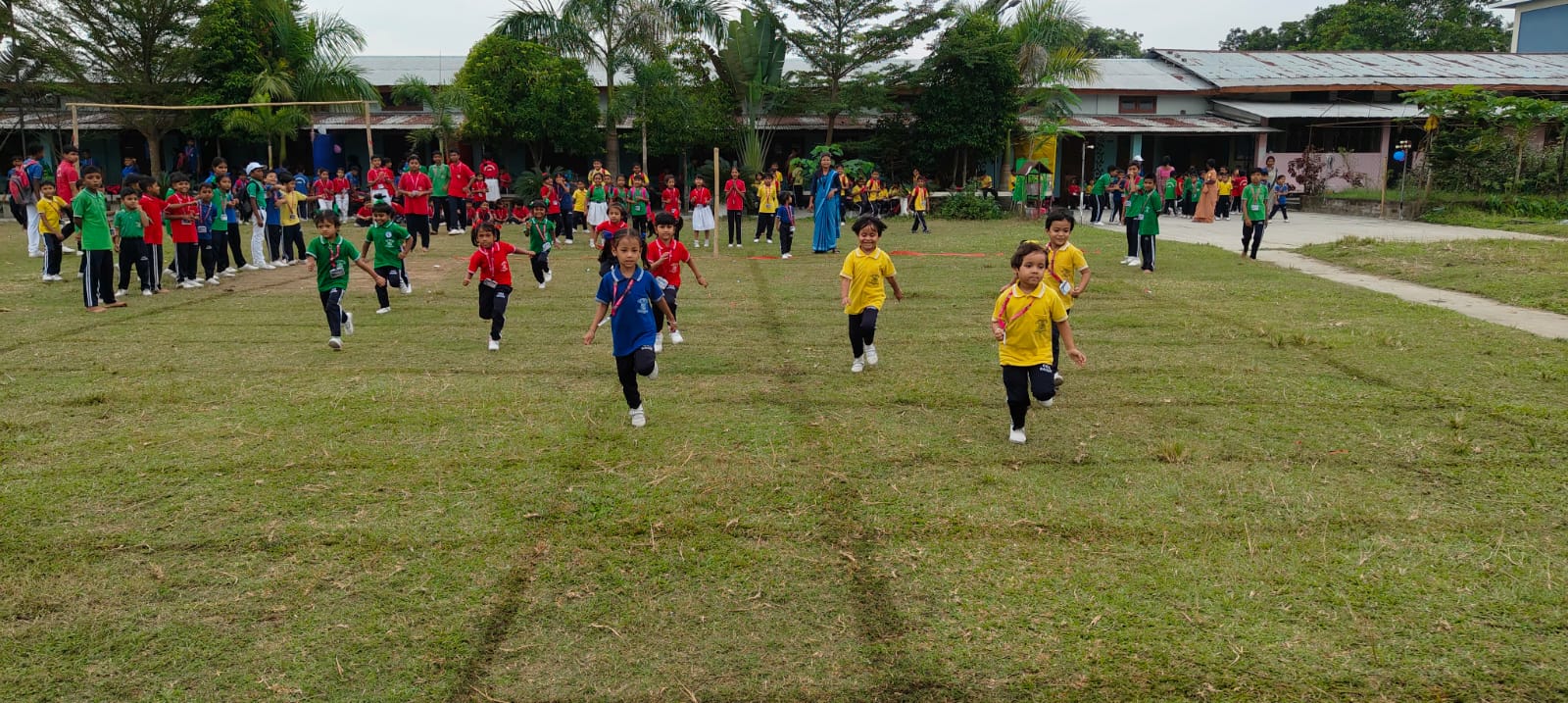 100 m Race by Juniors