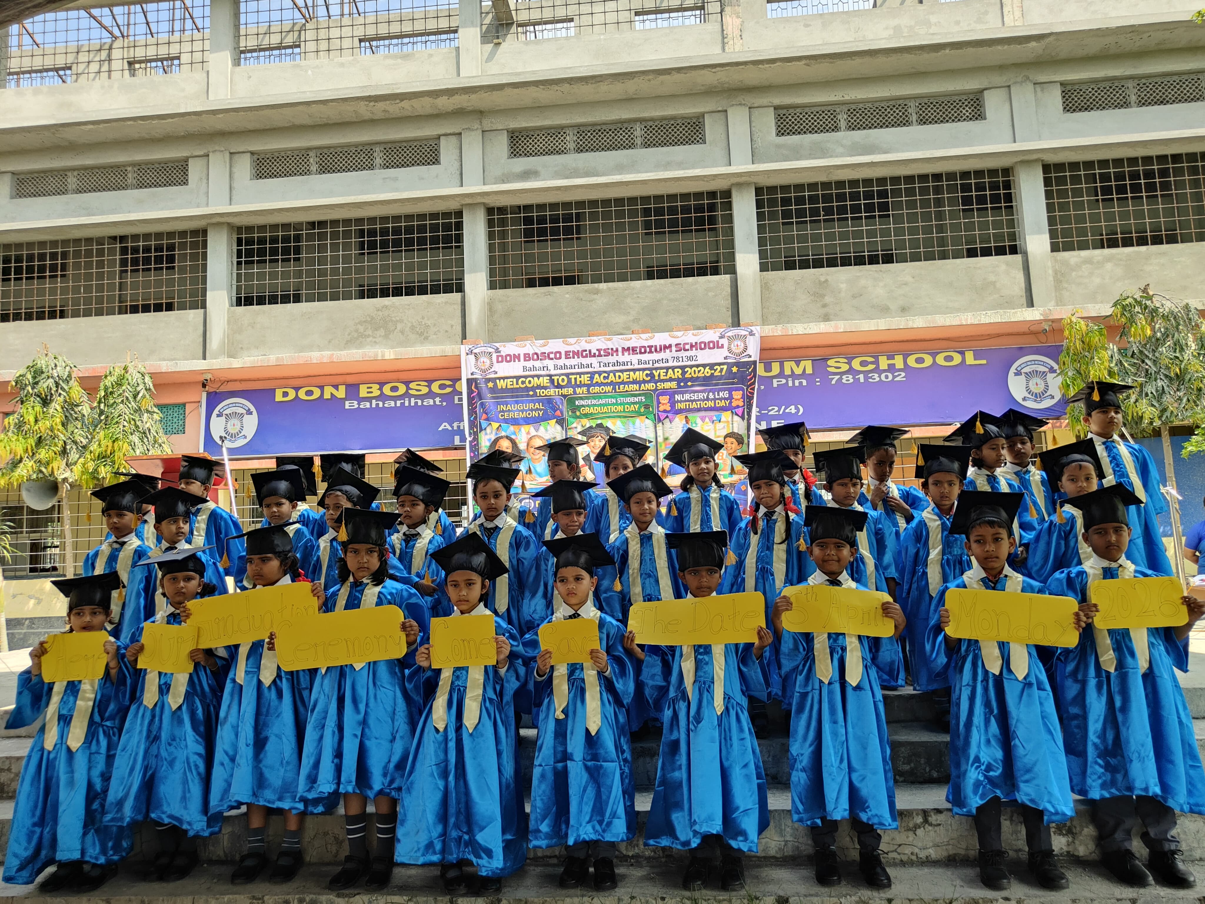 Kindergarten (KG) graduation ceremony