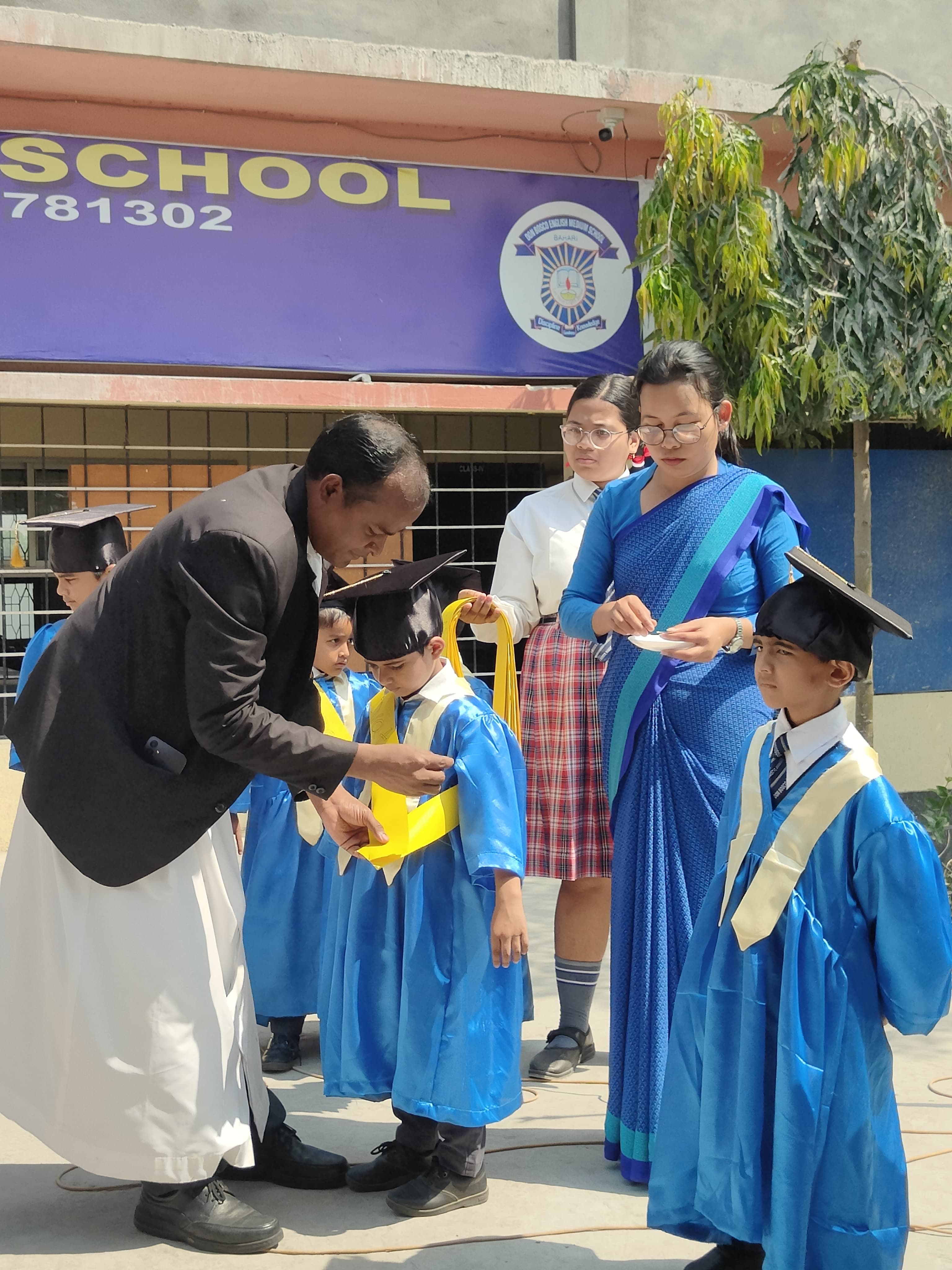 Kindergarten (KG) graduation ceremony