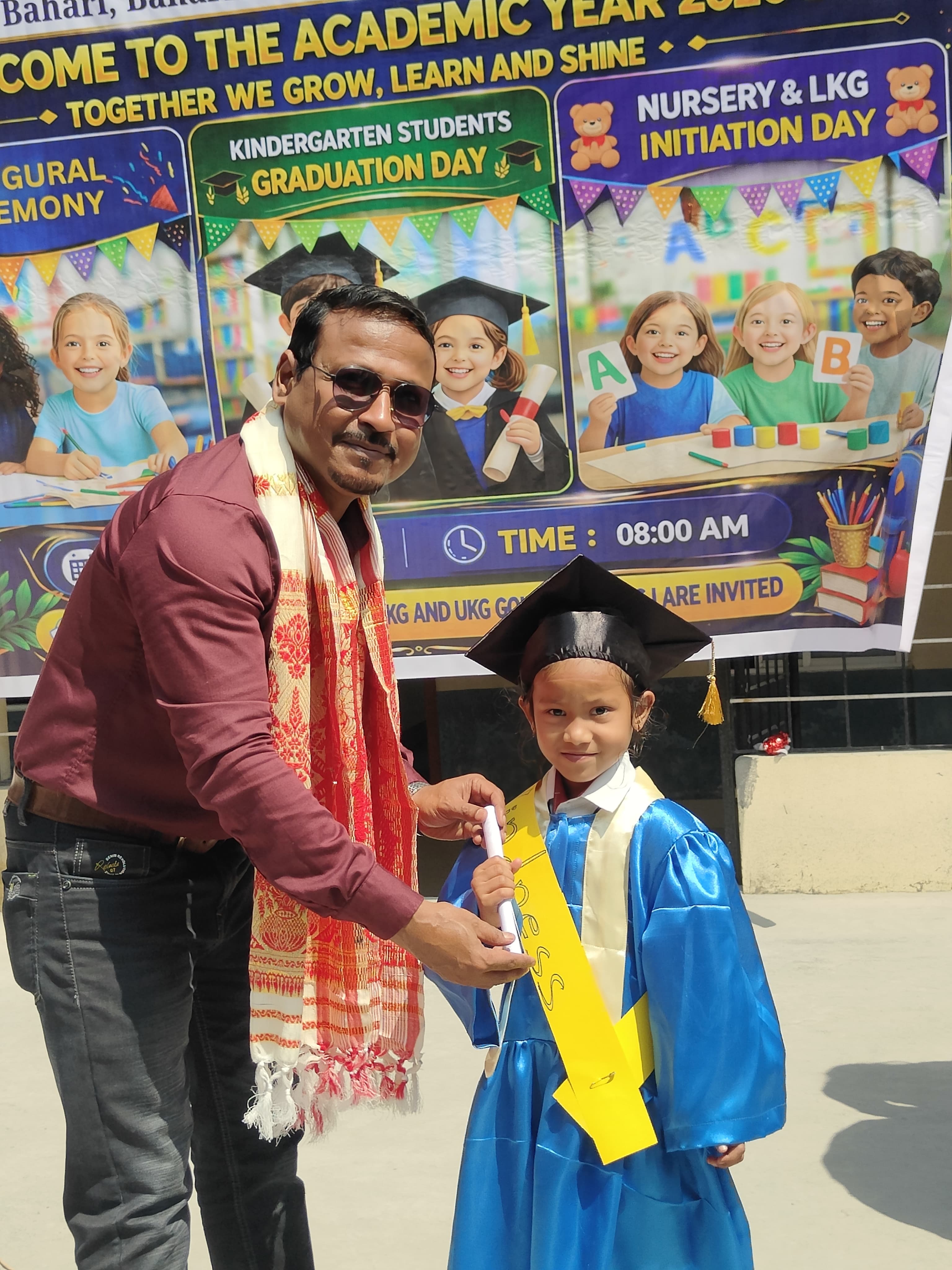 Kindergarten (KG) graduation ceremony