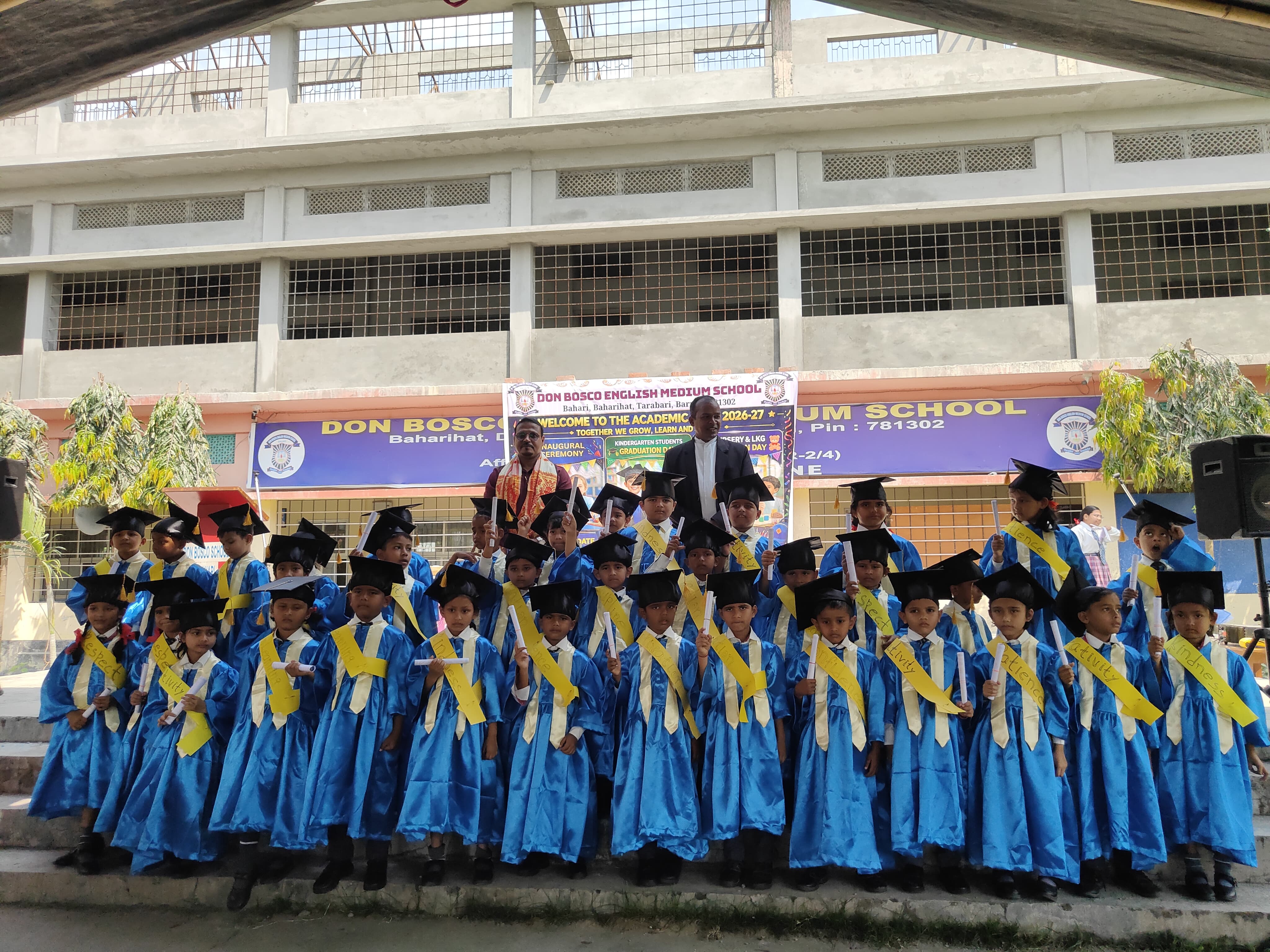 Kindergarten (KG) graduation ceremony