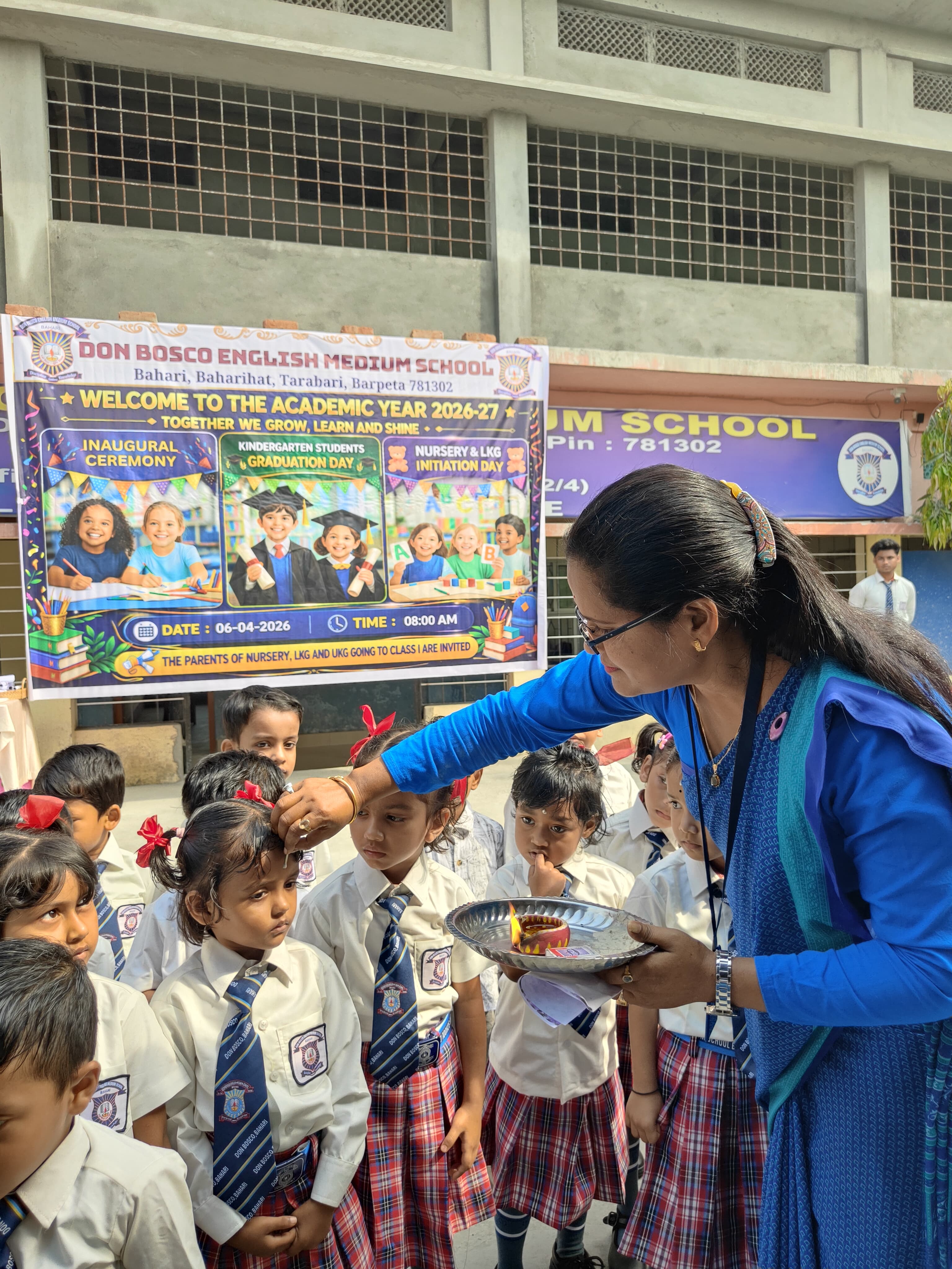 Kindergarten (KG) graduation ceremony